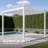 111S Aluminum Pergola with Steel Adjustable Louvered Roof-55774398-114728887