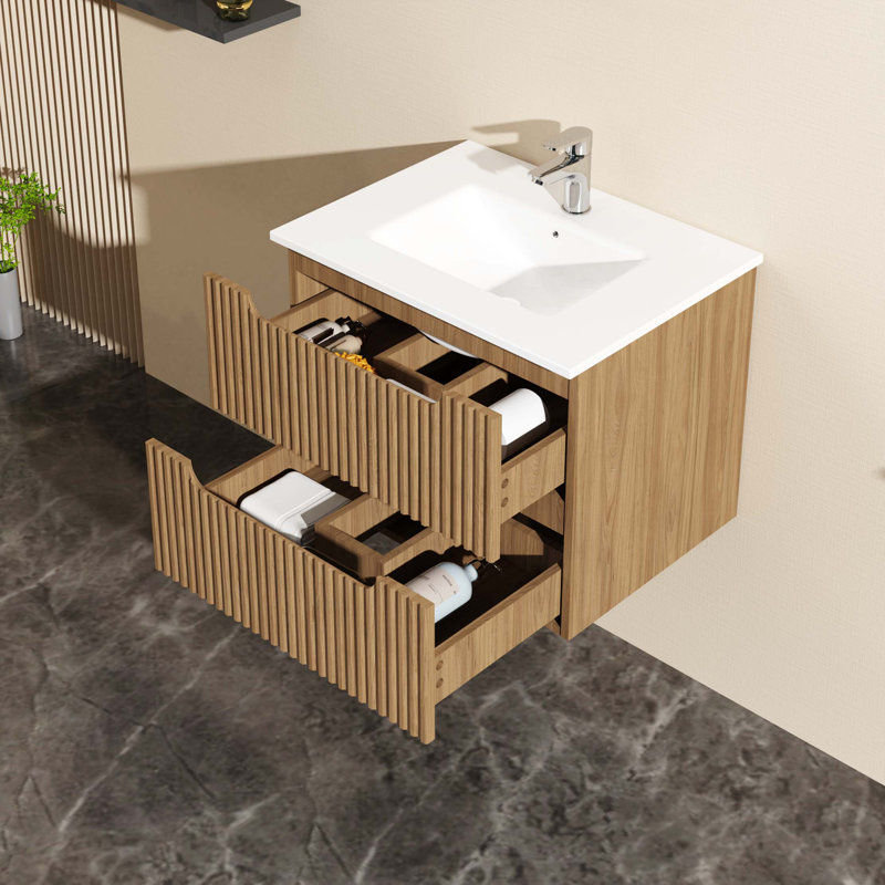 Meuble-lavabo mural 24 po flottant (armoire seulement)