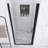 34'' - W x 72'' H Door Semi-Frameless Shower Door with