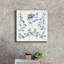 «Suédois tuile I bleu» par Cheri Blum, art mural sur toile-109637403