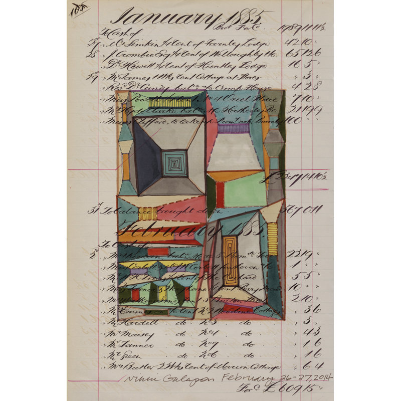 Journal Sketches VII, H 12 po x l 8 po x P 1,25 po