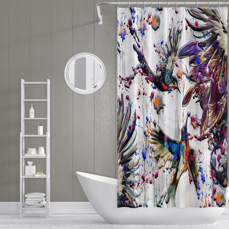 Shower Curtain, 93" H x 70" W
