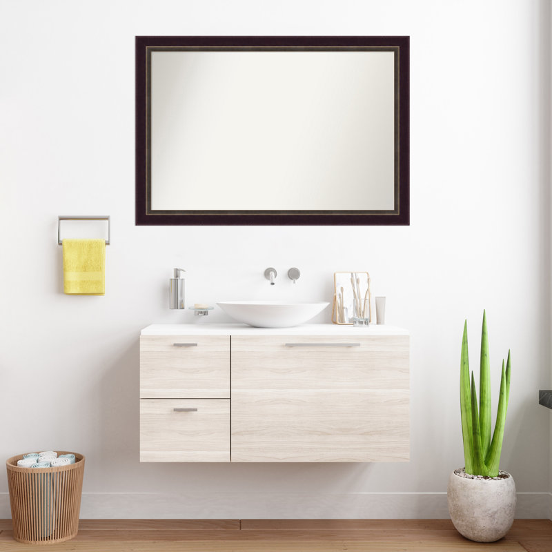 Roree Solid Wood Frame Mirror, 29.25" x 42.25"