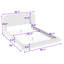 Lit plateforme tapissier Luxurious Teddy-1157694301-1157694288