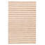Tapis taupe en laine tressé à la main Southwestern