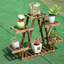 Olana Wood Plant Stand