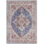 Anthea Tufted Plum Red/Jeans Blue Rug-45789003