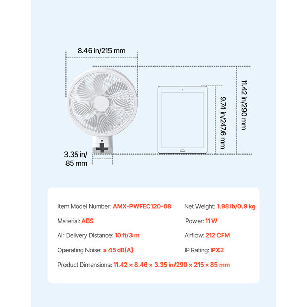Dimensions du produit