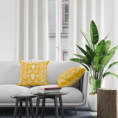 Jeté carré en polyester intérieur / extérieur