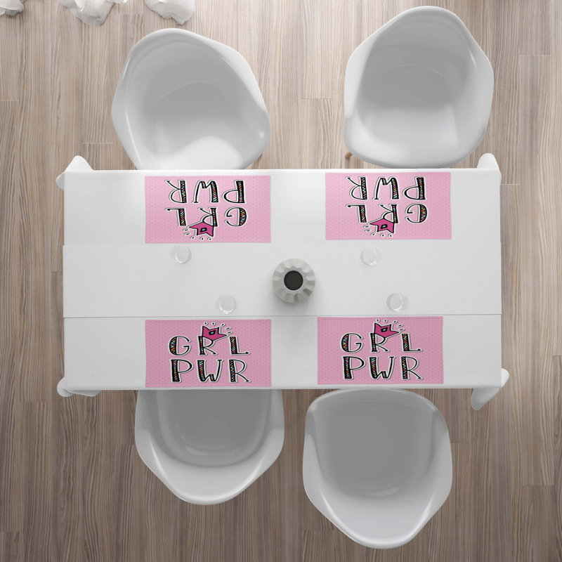 Récapitulatif 18,5" fille slogan