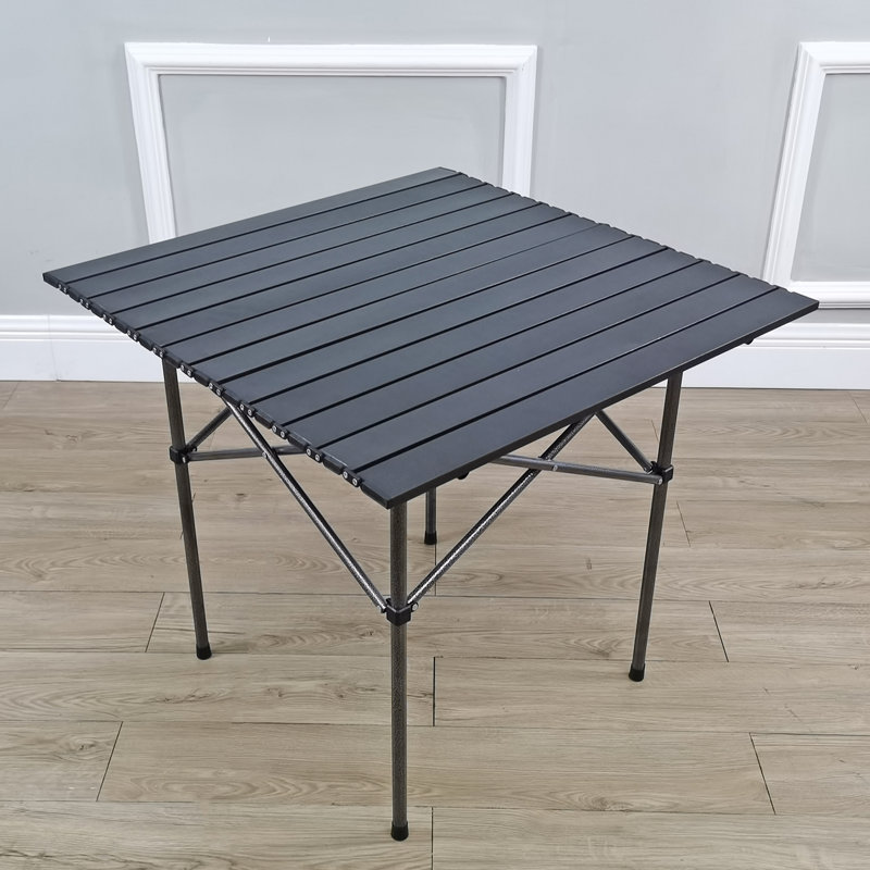 Shalice Square Metal Outdoor Camping Table , 27.6'' in. W 28'' in. D