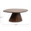 Table basse en bois de manguier asymétrique Declan-112716651
