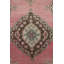 Tapis unique rose / taupe / vert 4 pi 9 po x 12 pi 10 po Sille