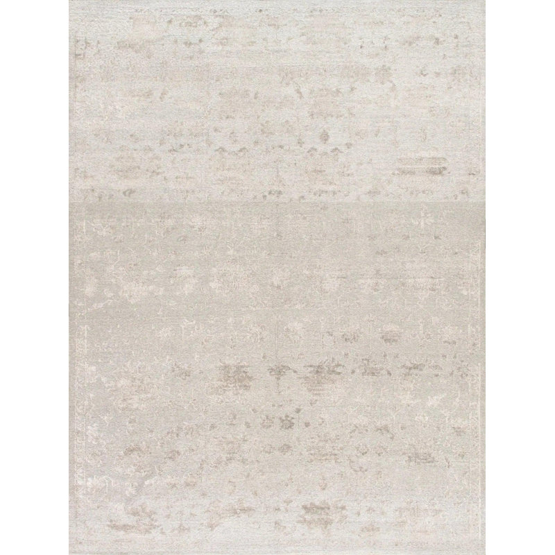 Canvello Silk Transitional Rugs For Living Room - 8'10" X 11'10"