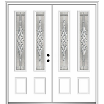 Grace 74'' x 82.25'' Fiberglass Front Entry Doors