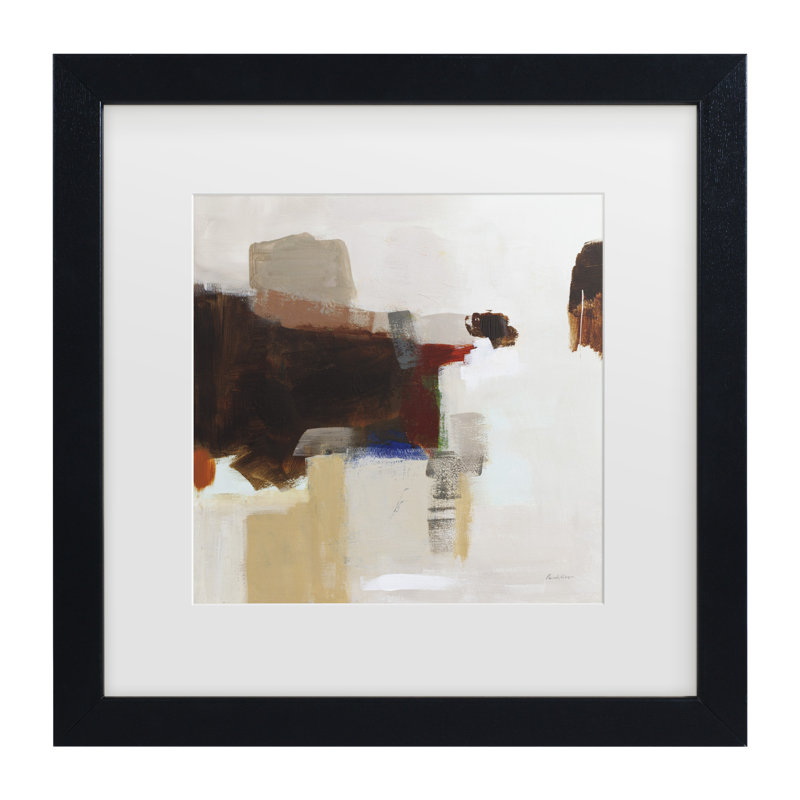 "Pamela Munger", rouille américaine, art encadré mat