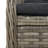 Garden Dining Set Gray, Black, Dark Gray-1317225316