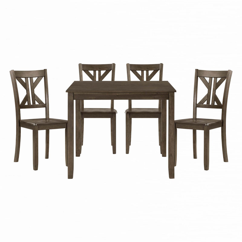 Broeker 4 - Person Four Leg Dining Set