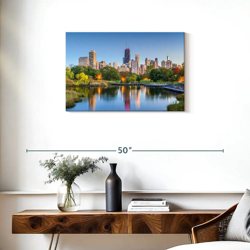 Sireci Lincoln Park, 20" H x 30" W