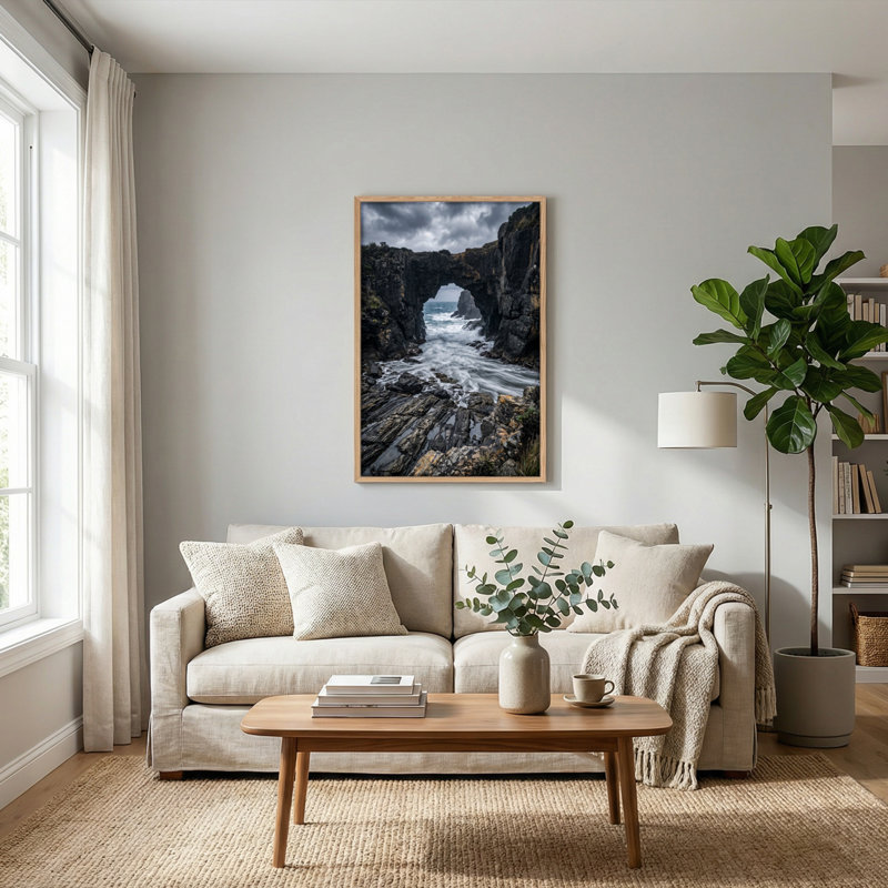 «Rock Arch», reproduction d'art sur toile, ensemble de 1, Natural, 24"H x 18"W