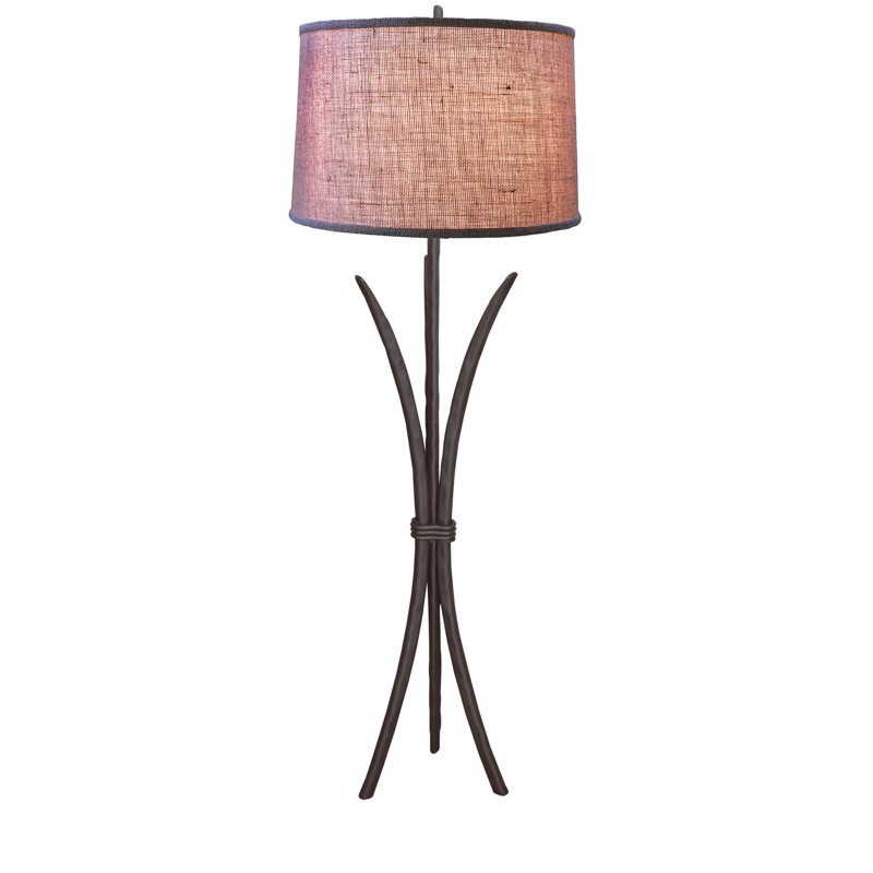 Eirwen 72'' Hammerd Tripod Floor Lamp