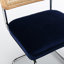 Chaise d'appoint en velours Walsh-1816490522
