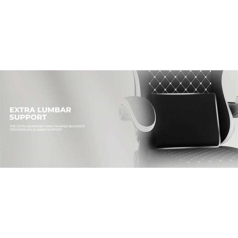 Rebrilliant Fabric Gaming Chair