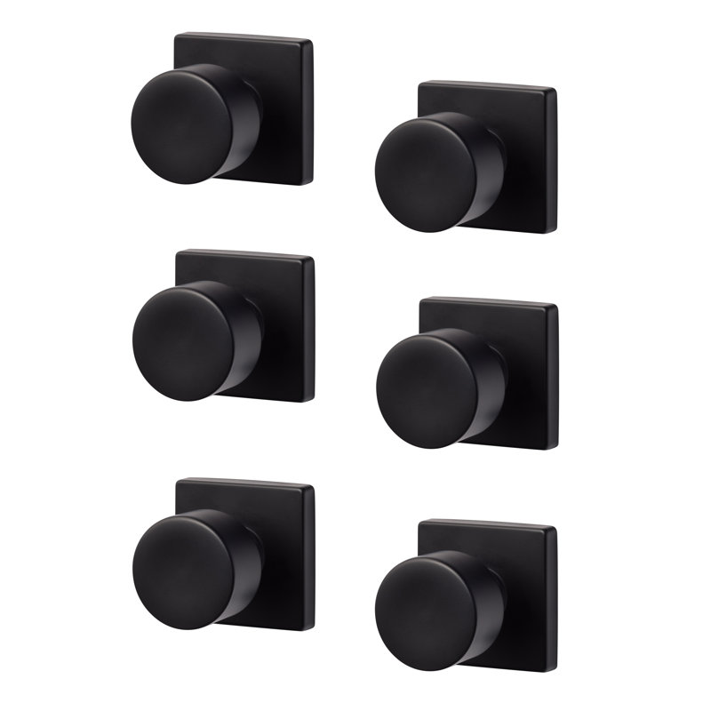 Bergen Square Single Dummy, Flat Black