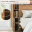 Structure de lit grand en bois avec tête de lit Aeterna