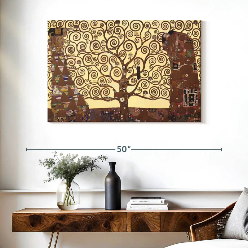 Harnek, l'arbre de vie, H 26 po x l 39 po