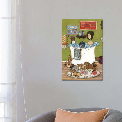 Foster Theraphy by Jamie Morath - Wrapped Canvas Gallery-Wrapped Canvas Giclée