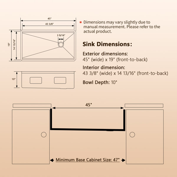 Dimensions du produit