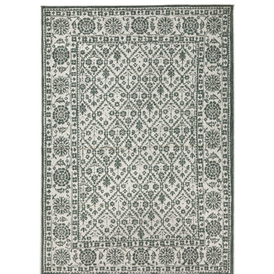 Curacao Flatweave Green Rug