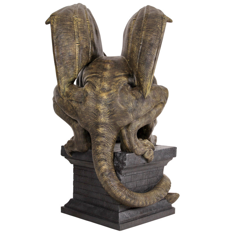 Cathedral Gothic Chimera Gargoyle Statue