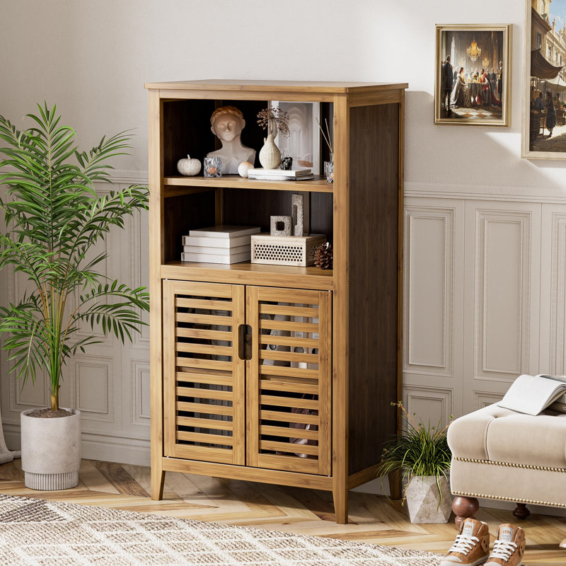 Acia Bathroom Cabinet, Brown