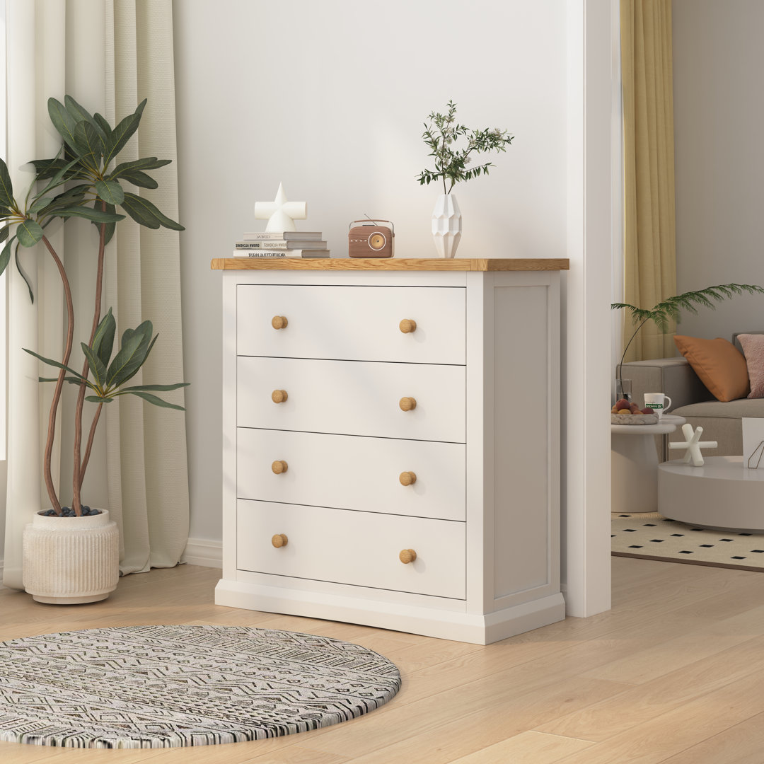 90cm W 4 - Drawer Chest of Drawers