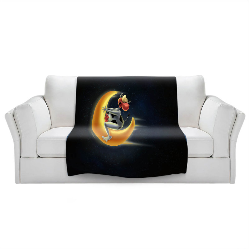 Hand Woven Throw Blanket, 51" W x 60" L