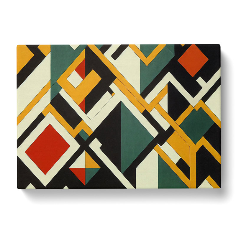 Bewitching Modern Abstract Art - Wrapped Canvas, 35cm H x 50cm W x 3cm D