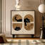 Armoire à chaussures de style français crème-99338429