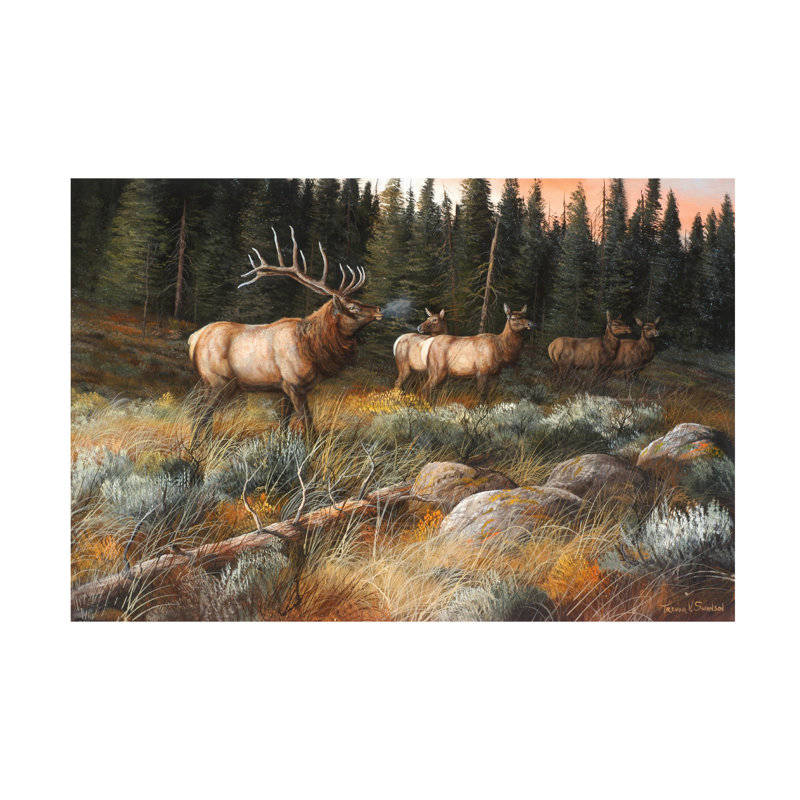 «Autumn And On The Move» par Trevor V. Swanson, art sur toile, H 22 po x l 32 po x P 2 po
