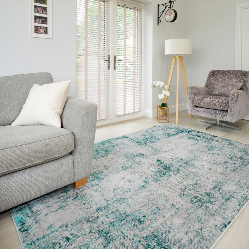 Hargimont Abstract Area Rug, Rectangle 120 x 170cm