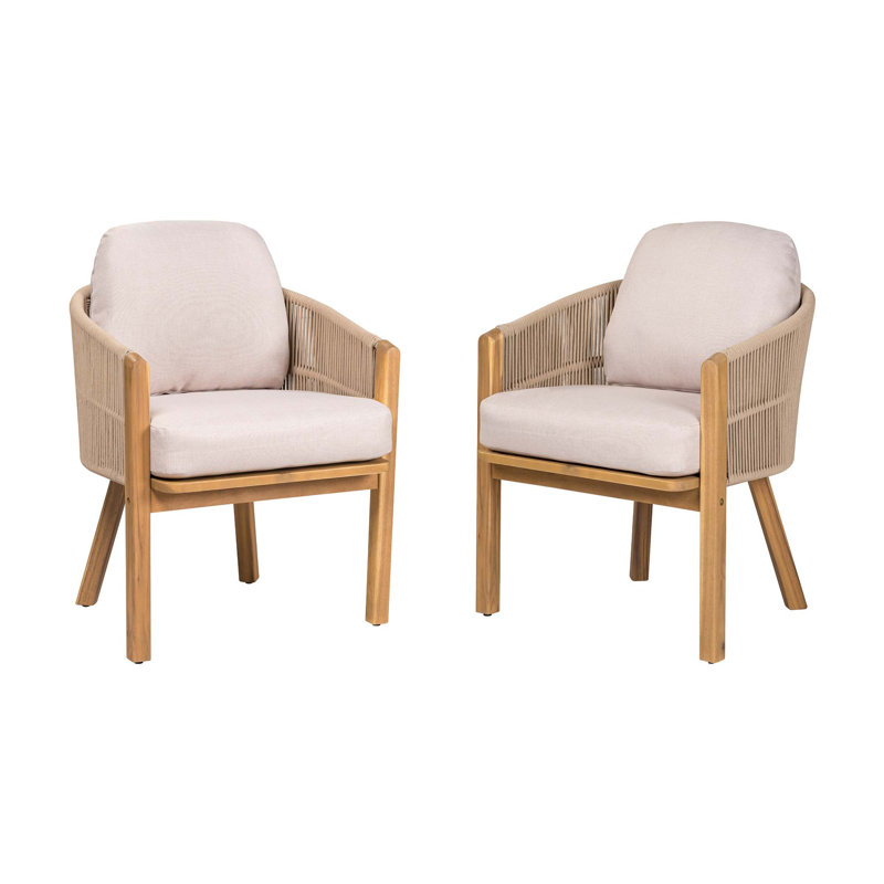 Ensemble de chaises d'extérieur Grotta (ensemble de 2)