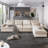 Modern L-Shape Feather Filled Sectional Sofa With Reversible Chaise For Living Room-1461418109