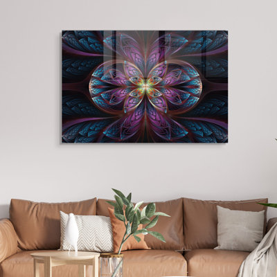 Stunning Tempered Glass Wall Art Painting, 27.6 x 39.4 inches | 100% Tempered Glass, Thickness: 0.16 inches | Elegant Home Decor for Living Room or Office, Durable & Easy to Clean, Perfect Gift Idea