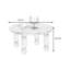 Table basse ronde Modern Modern
