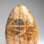 Véritable forme de pierre de lune pêche polie de Madagascar (3,3 lb)-110327985-110327986