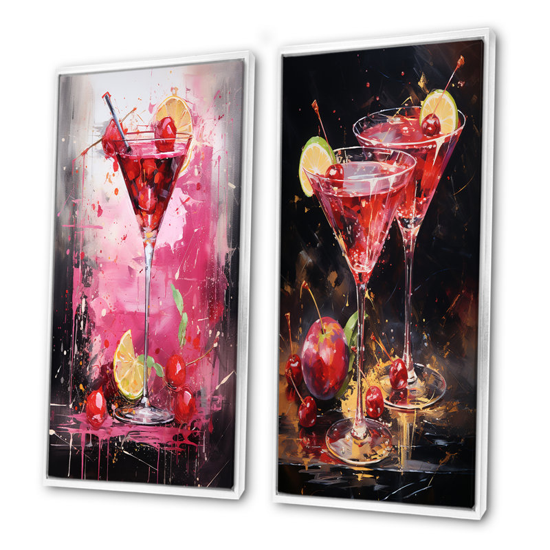 Ensemble de salon Cosmo Cosmos Martini, Cadre blanc, H 32 po x l 33 po
