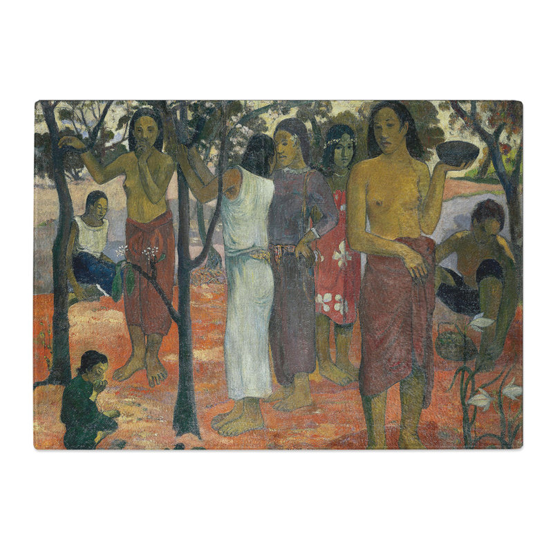 Nave Nave Mahana by Paul Gauguin Chopping Board, 0.4cm H x 20cm W x 28.5cm L