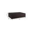 Tablette flottante 12 "en bois massif espresso