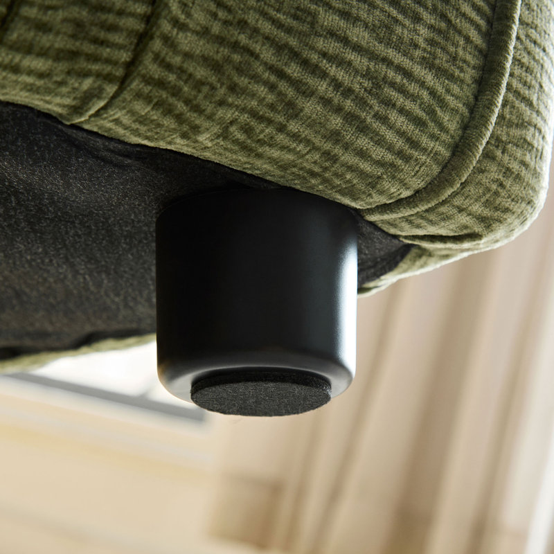 92,13 pouces - Design moderne incurvé à 4 places avec canapé non rembourré